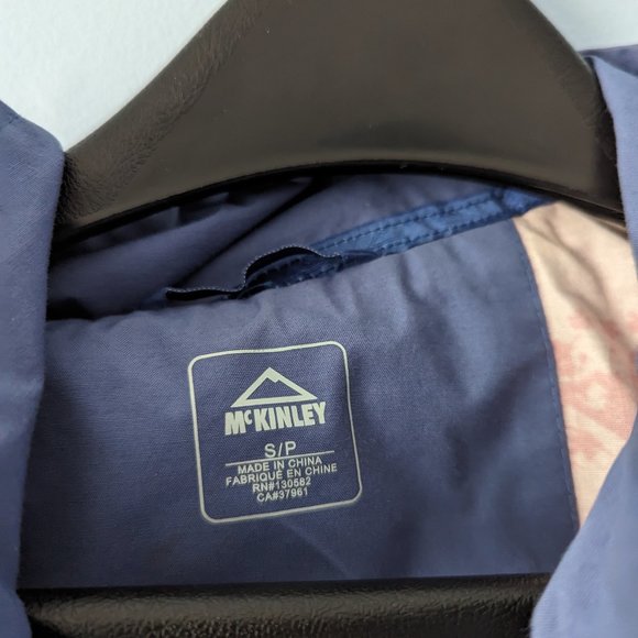 Women's Blue/Purple hooded McKinley jacket size small - Picture 2 of 8